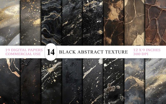 Download Black Abstract Backgrounds Bundle - Premium Bundle